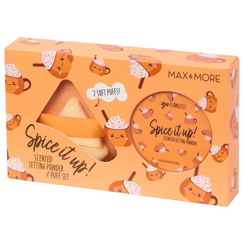 Max & More Poudre Fixante Visage - 3 Pièces - Beige