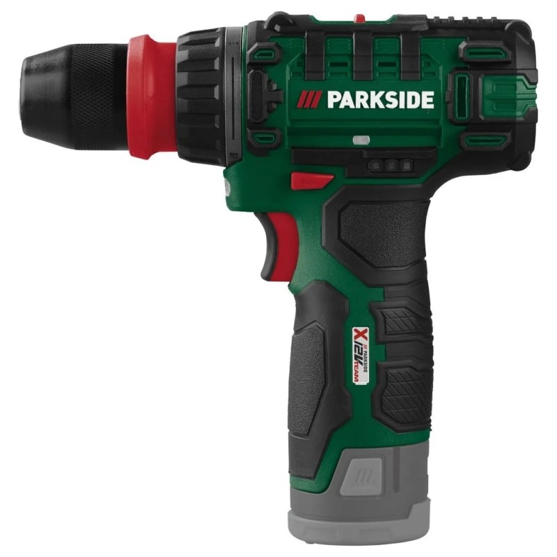 Parkside X 12 V Team مثقاب مفك لاسلكي PBSA 12 E4 - 12 فولت