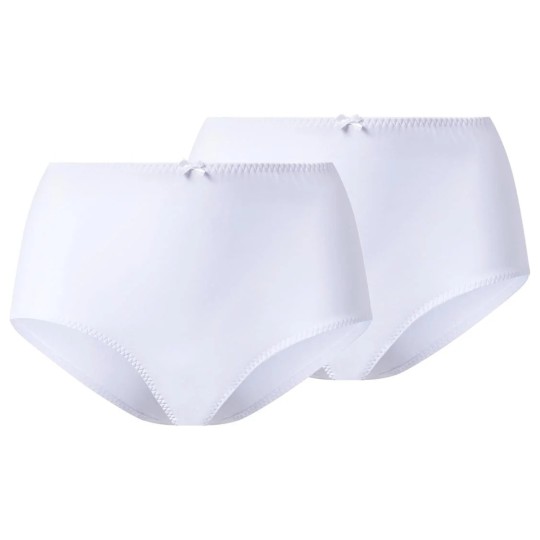 Esmara Culotte Gainante - Lot de 2 Pièces - Blanc - Taille l (42/44)