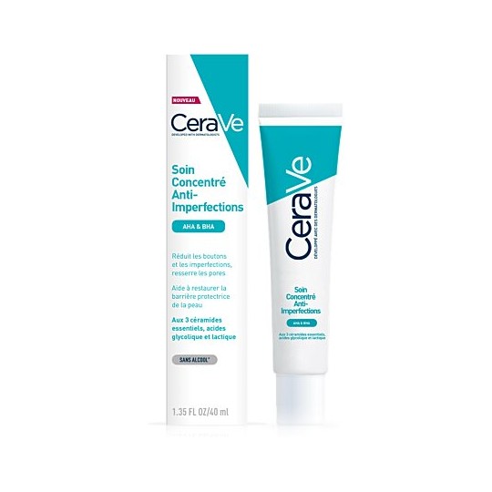 Cerave Soin Concentré Anti-Imperfections - Peau à Tendance Acnéique - 40ml
