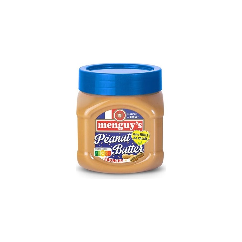 Menguy'S Peanut butter Crunchy Beurre de Cacahuètes - 454g