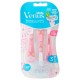 Gillette Venus Treasures 3 Blade Razor For Women - Aloe Vera - Patterned - 3 Pieces