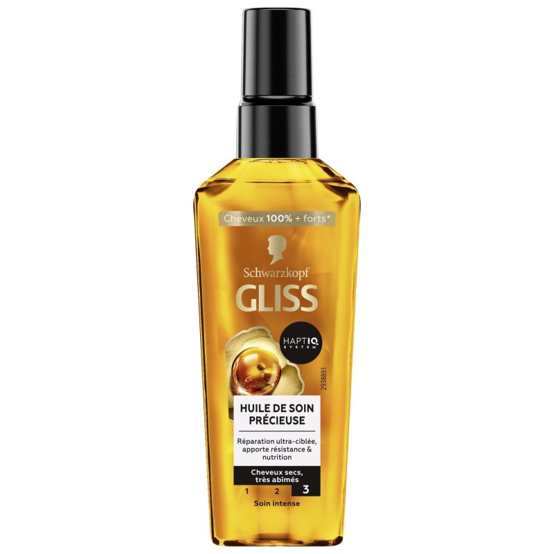 Schwarzkopf Gliss Nutrition Resistance Hair Oil - Dry Damaged Hair - 75ml