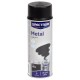 Spectrum Peinture Aérosol pour Métal - Noir Mat - 400ml