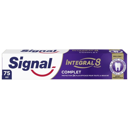 Signal Integral 8 Complet Dentifrice Effet Prébiotique - 75ml
