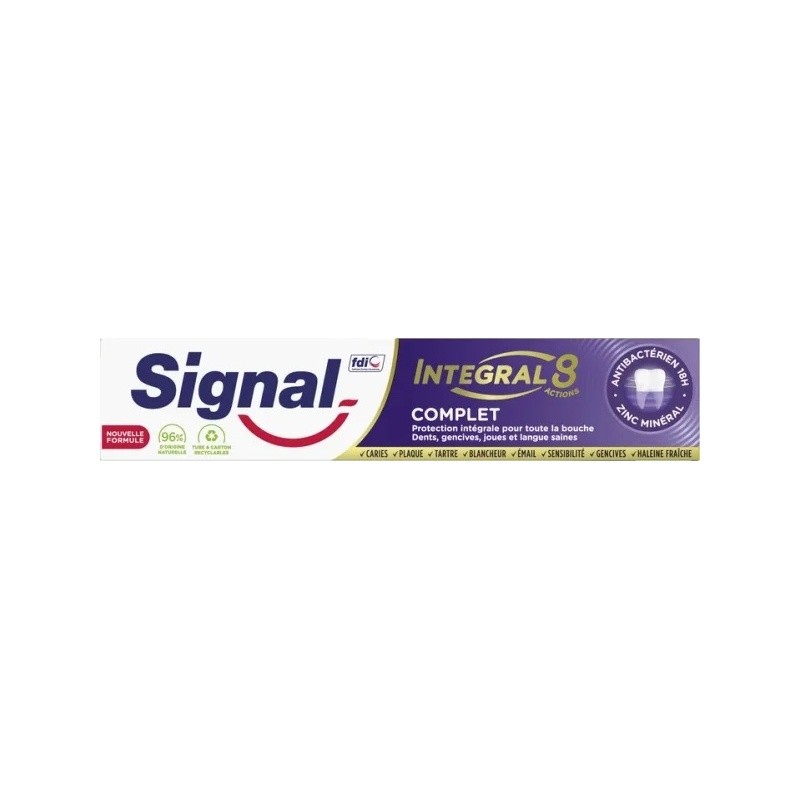 Signal Integral 8 Complet Dentifrice Effet Prébiotique - 75ml