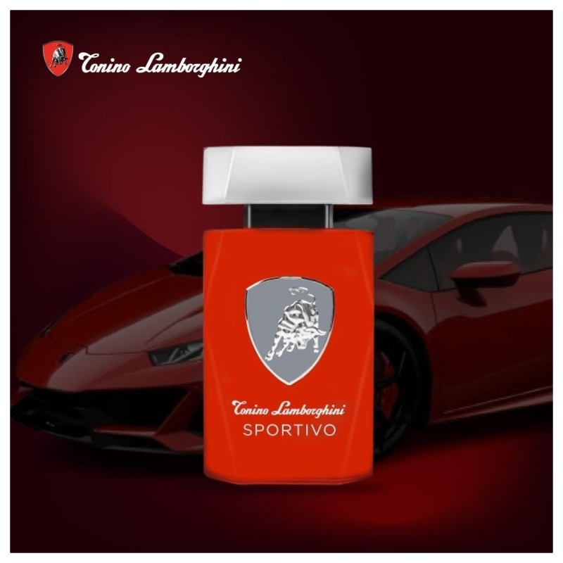 Tonino Lamborghini Sportivo Eau de Toilette pour Homme - 125ml