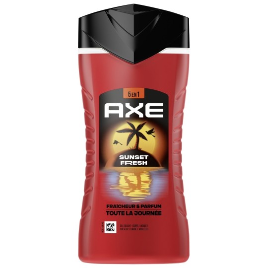 Axe Sunset Fresh Gel Douche Homme 5-en-1 - 250ml