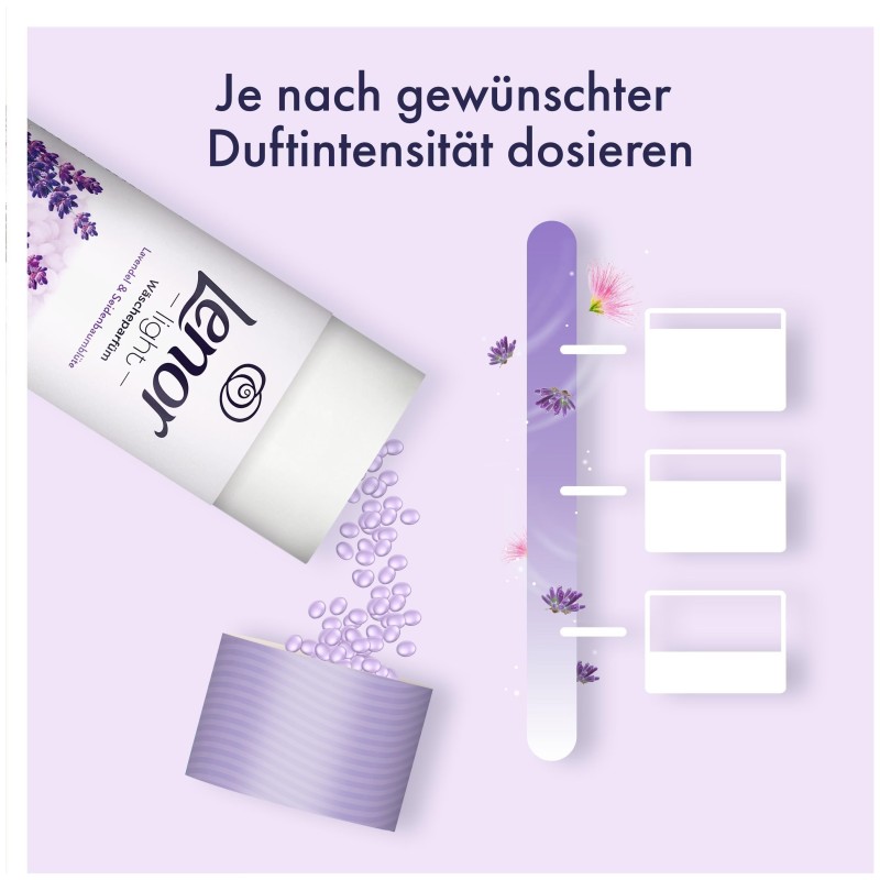 Lenor Light معطر الغسيل الخفيف لافندر و زهرة الحرير - 160g