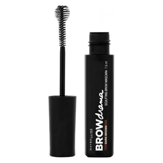 Gemey Maybelline Brow Drama Eyestudio Mascara Sourcils - 25ml - Brun Foncé