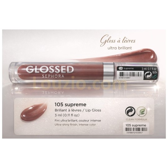 Sephora Collection Glossed Gloss à Lèvres - Supreme Cherry Chocolate 105