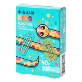 First Aid Pansements Enfants Animaux - 40 Pièces