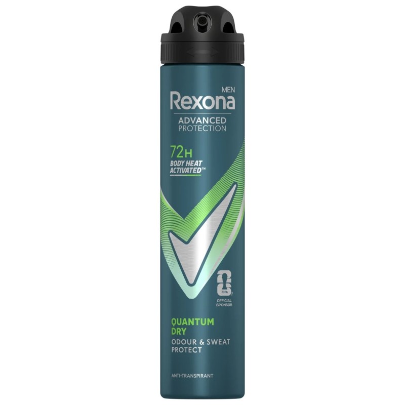 Rexona Men Advanced Protection Quantum Dry Anti-Perspirant Deodorant Spray For Men - 200ml