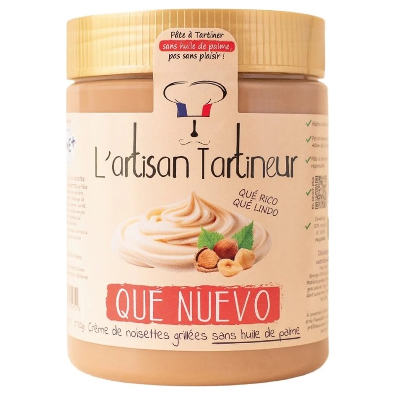 L'Artisan Tartineur Pâte à Tartiner à la Noisette - 570g