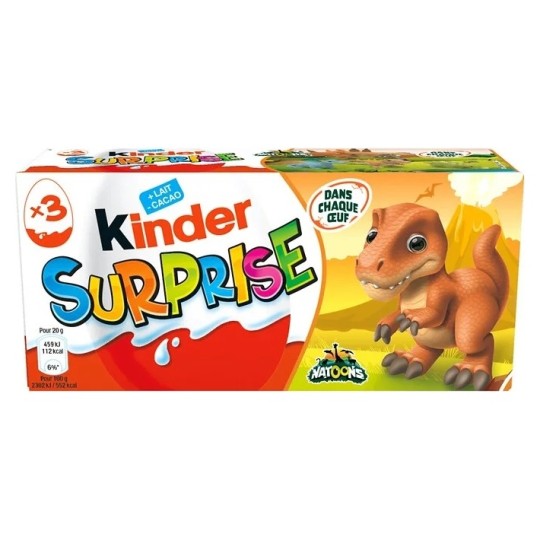 Kinder Surprise Confiserie Chocolat - Boîte 60g