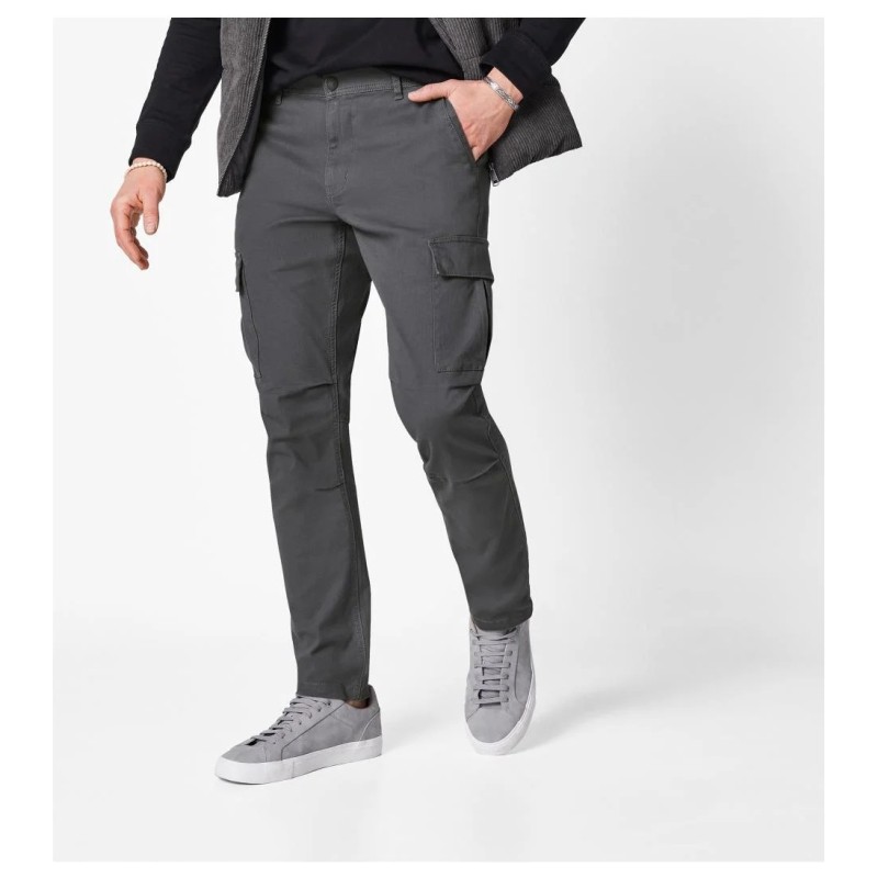 Esmara Pantalon Cargo Homme - Gris 42