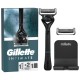 Gillette Intimate Rasoir Zone Intime Homme - 1 Manche + 2 Têtes