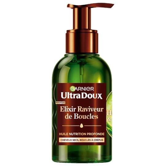 Garnier Ultra Doux Nutrition Profonde Huile Capillaire - Cheveux Bouclés - 250ml