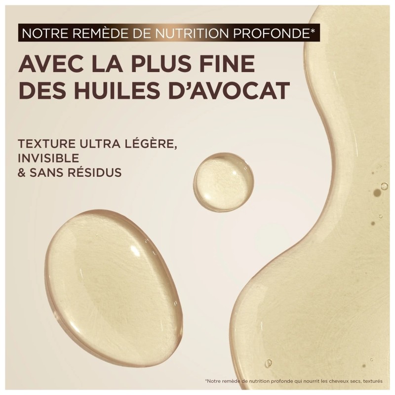 Garnier Ultra Doux Nutrition Profonde Huile Capillaire - Cheveux Bouclés - 250ml