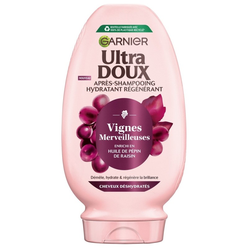 Ultra Doux Vignes Merveilleuses Après-Shampooing Hydratant Regénérant - Cheveux Très Secs - 200ml