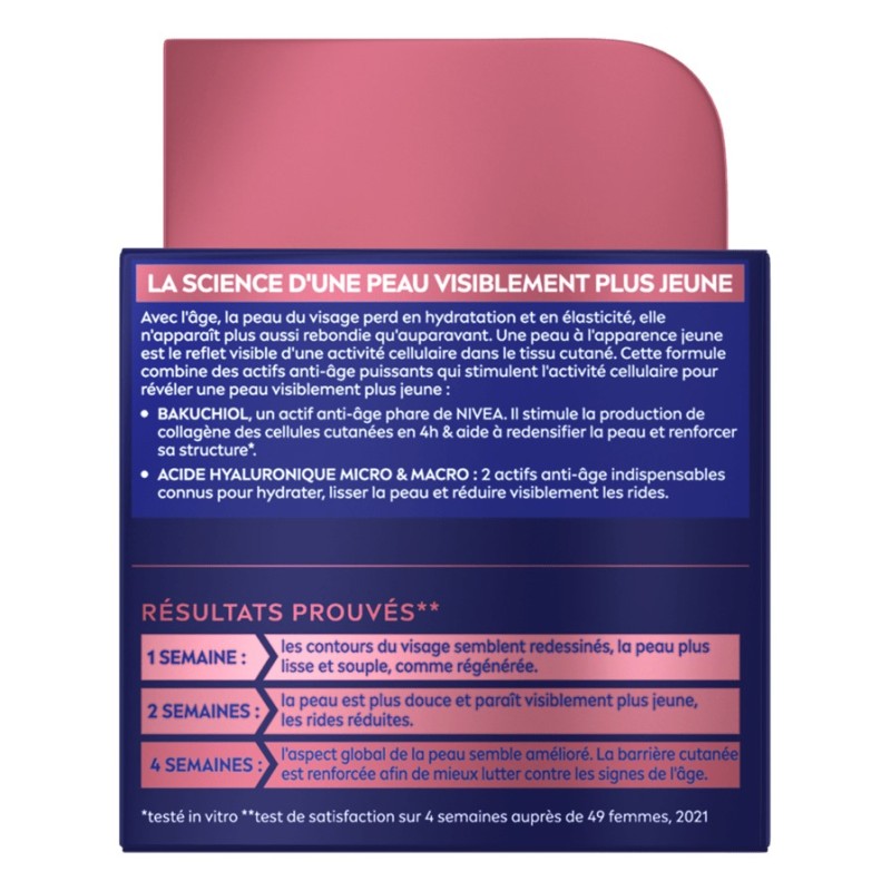 Nivea Cellular Expert Lift كريم ليلي مضاد للتجاعيد ملمس ناعم - 50 مل