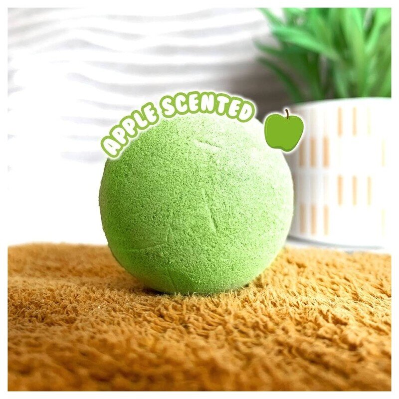 French Tendance Bombe de Bain - Senteur Pomme - 120g