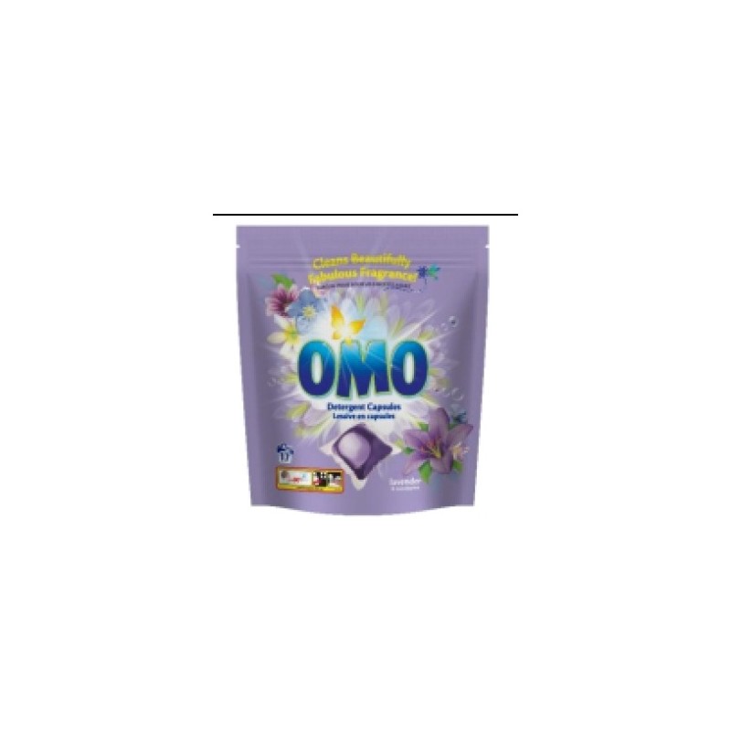 Omo Laundry Capsules - Lavender & Eucalyptus - 340g - 17 Washes