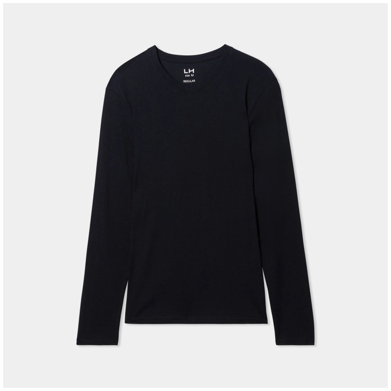 Esmara T-Shirt à Manches Longues Homme - Taille XL - Noir