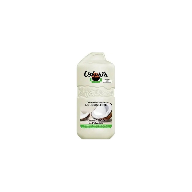 Ushuaia Crème de Douche Lait de Coco de Polynésie - 490ml