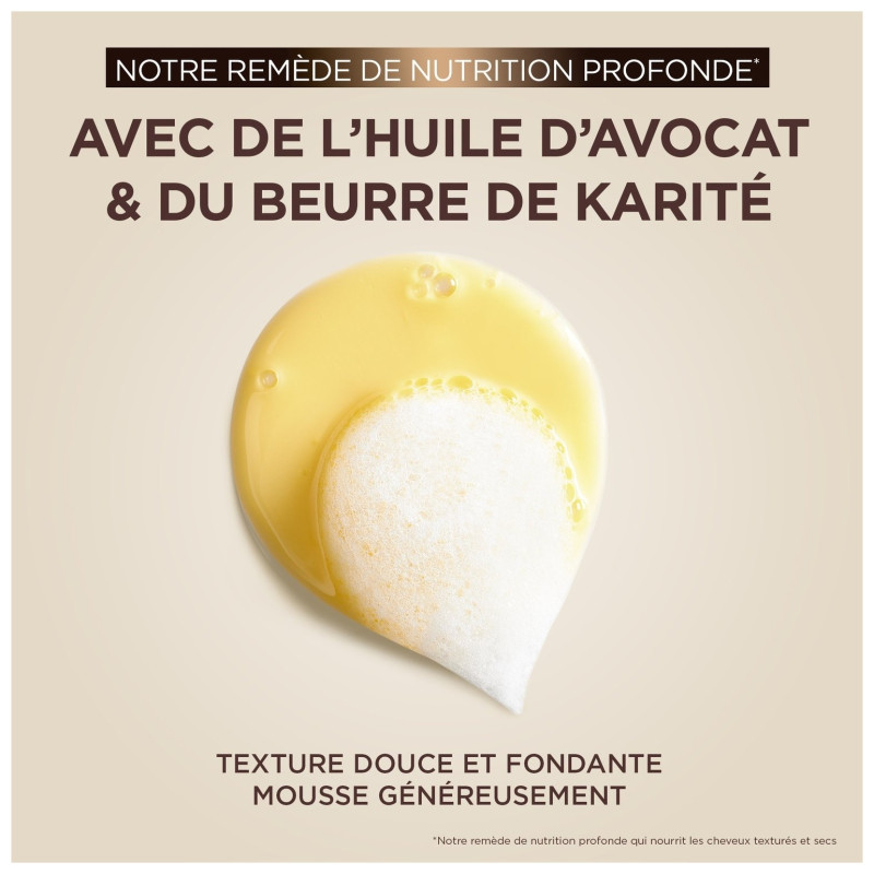 Garnier Ultra Doux Shampooing Huile d'Avocat et Beurre de Karité - 250ml