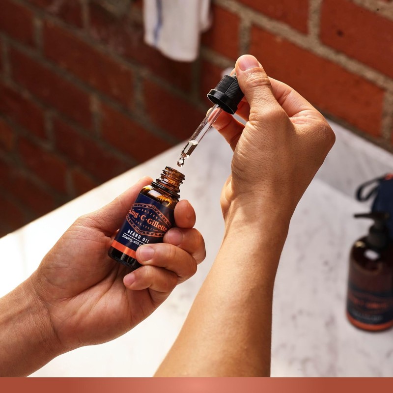 Gillette King C Beard Oil For Men - 30ml