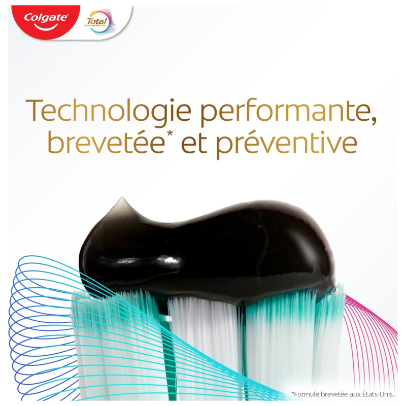 Colgate Active Prevention معجون أسنان بالفحم - 3x75 مل