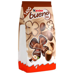 Kinder Bueno Œufs Chocolat au Lait Fourrés Lait et Noisettes - 140g