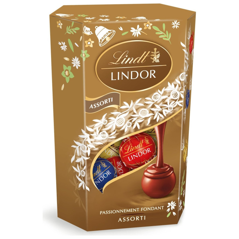 Lindt Lindor Assortiment Bouchées de Chocolat - 200g