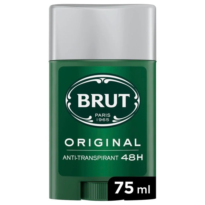 Brut Original Déodorant Stick Anti-Transpirant Homme - 48h - 75ml