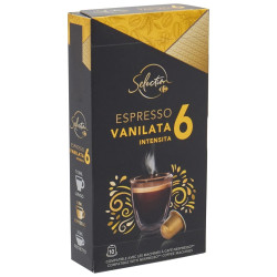 Carrefour Selection Café Capsules Vanille Intensité 6 - Compatible Nespresso - X10