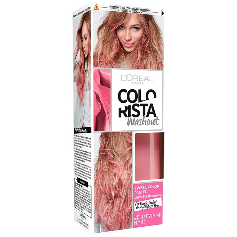 L'Oréal Paris Colorista Washout - Colorant Temporaire Pastel - Dirty Pink