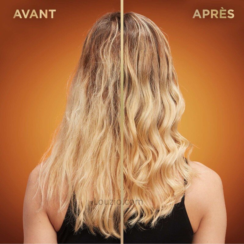 Garnier Ultra Doux قناع إصلاح وإعادة بناء كنوز العسل وجيلي الملكي - للشعر الهش والقابل للكسر - 340 مل