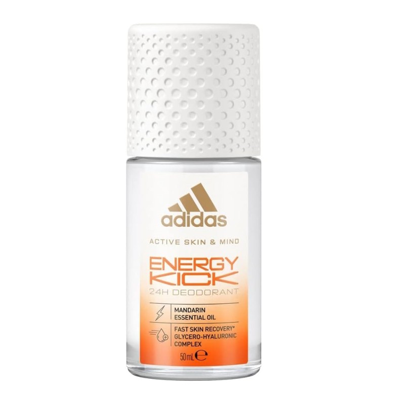 Adidas Active Skin And Mind Roll-On Deodorant Women Energy Kick - 50ml