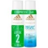 Adidas Active Skin And Mind Déodorant Spray - Protection 24h - Instant Cool - 2x100ml