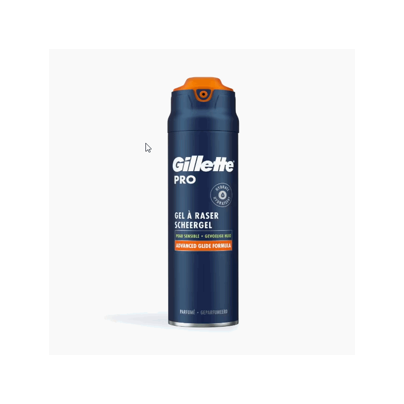 Gillette Pro Shaving Gel - Sensitive Skin - 200ml