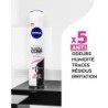 Nivea Black & White Déodorant Spray Anti-Transpirant - 5 en 1 - 200ml