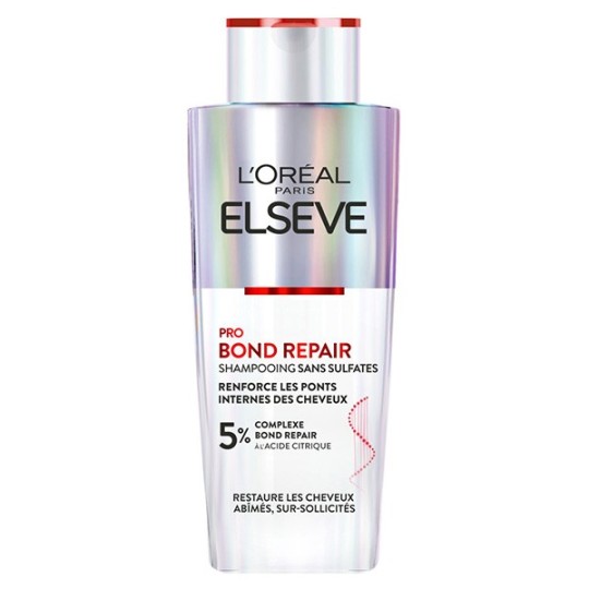 L'Oréal Paris Elsève Pro Bond Repair Shampoing - Cheveux Abîmés - 200ml