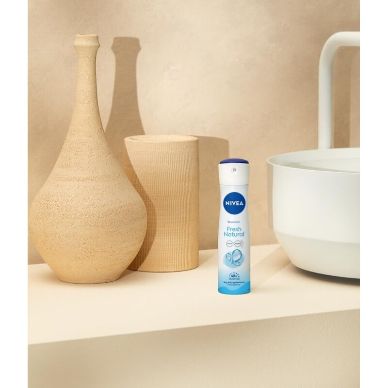 Nivea Fresh Natural O² Déodorant Spray Femme - Protection 48h - 150ml