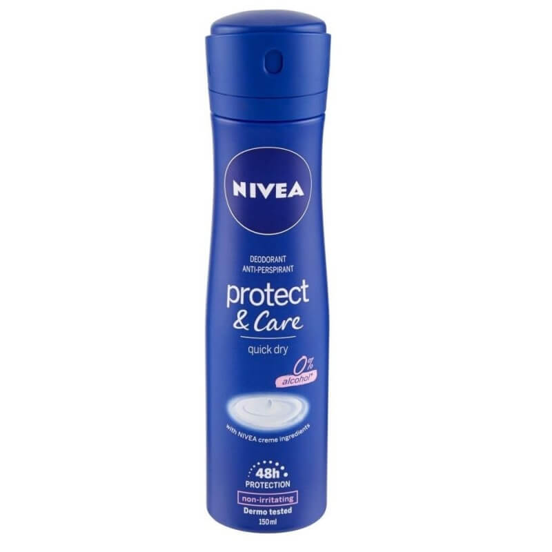 Nivea Protect and Care مزيل عرق رذاذ - حماية 48 ساعة - 200 مل