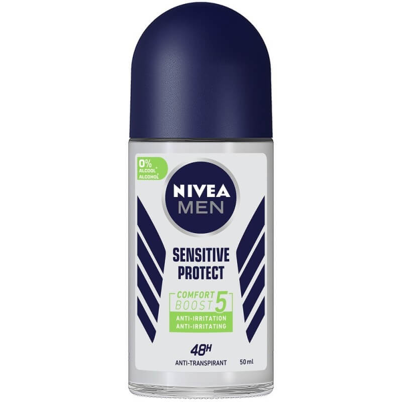 Nivea Men Sensitive Protect Déodorant Bille - Peau Sensible - 50ml