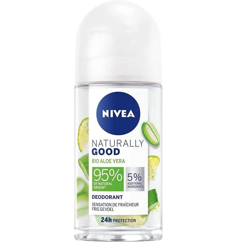Nivea Naturally Good Déodorant Bille Femme - Aloe Vera Bio - 50ml