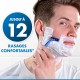 Gillette Sensor3 Comfort, Rasoirs Jetables Pour Homme, Lot De 3 Rasoirs Jetables