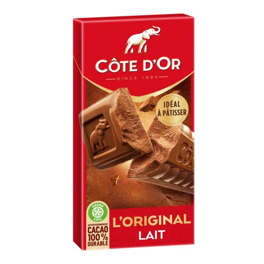 Côte d'Or l'Original Milk Chocolate Bar - 200g