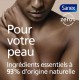 Sanex Gel douche Hypoallergenique Zéro% Pour Peaux Sensibles, Biodégradable et Vegan, 475ml